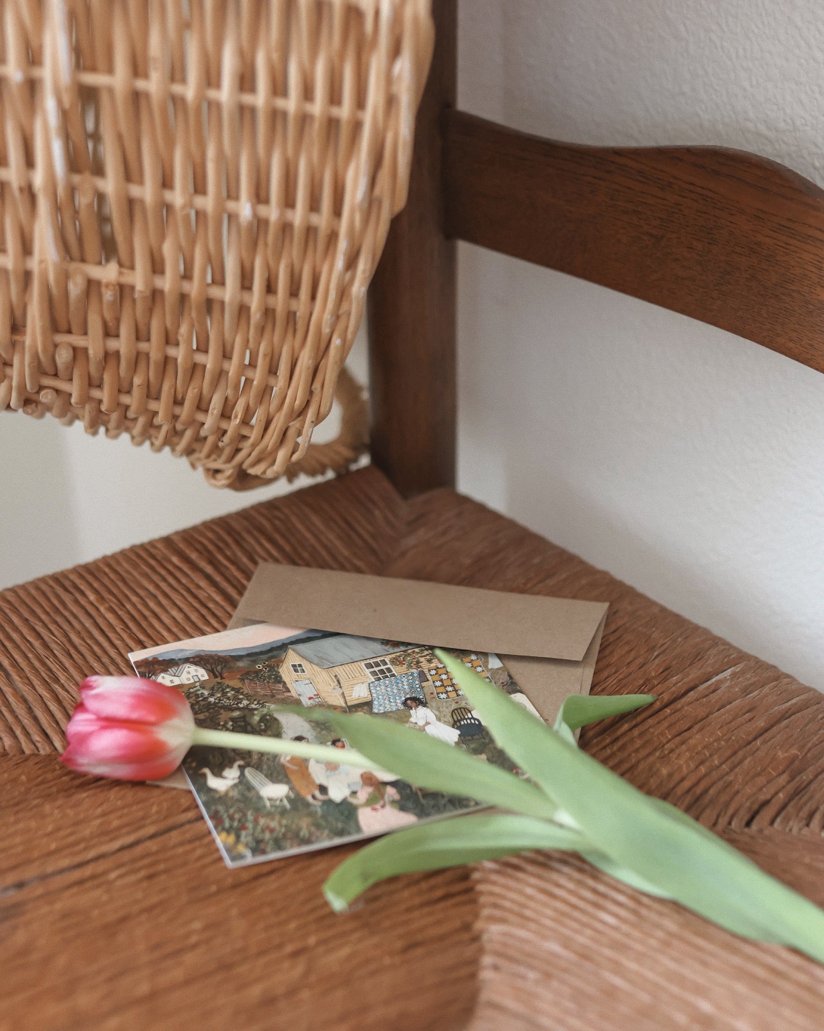 September Harvest greeting card by Loré Pemberton