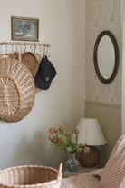 The Everyday Cap, a navy embroidered cotton dad cap from The Homemaker's Club