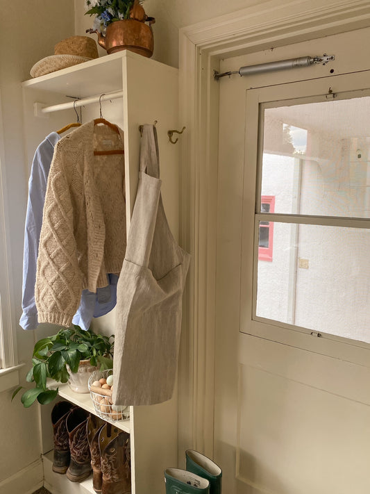 Linen Pinafore Apron